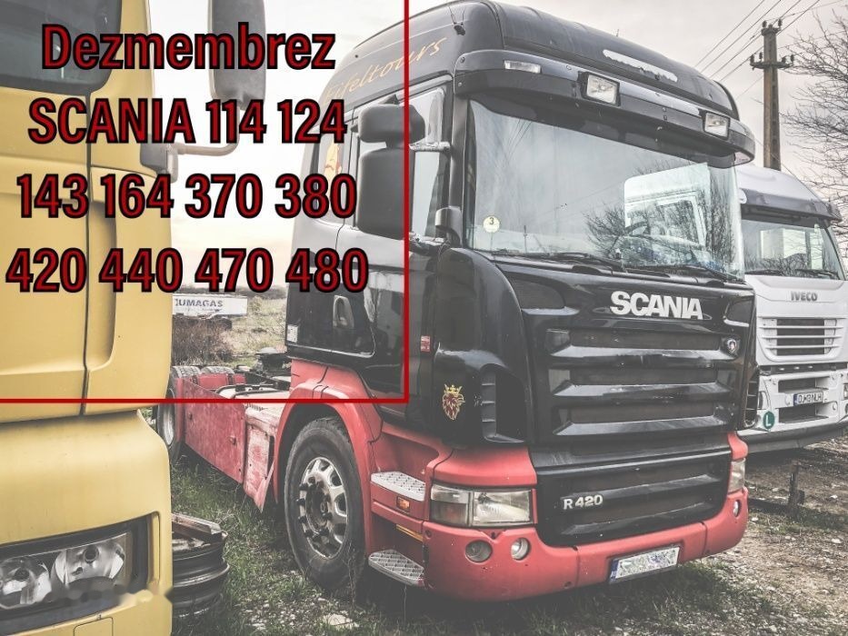 Scania 370 ,420, 440r 470 480 L 112 113 114L - PIESE DIN DEZMEMBRARI - Vilkikas: foto 1 Scania 370 ,420, 440r 470 480 L 112 113 114L - PIESE DIN DEZMEMBRARI - Vilkikas: foto 1