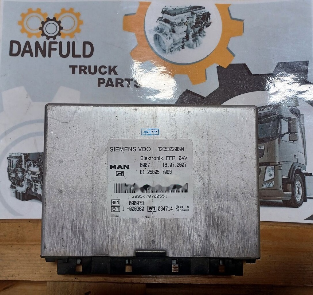 Siemens MAN truck - Valdymo blokas - Sunkvežimis: foto 1 Siemens MAN truck - Valdymo blokas - Sunkvežimis: foto 1