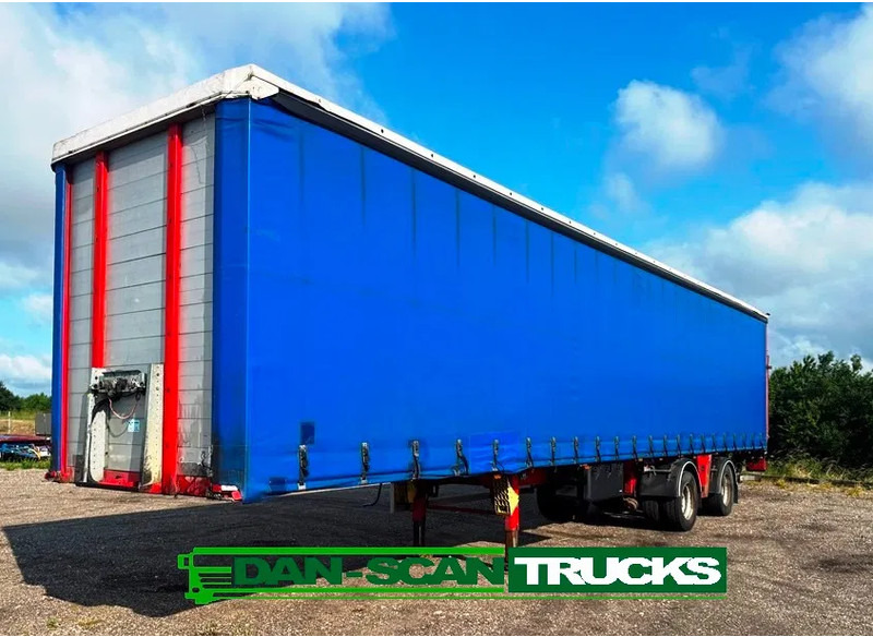 DANSON City Trailer Gardin with lift - Autovežis puspriekabė: foto 1 DANSON City Trailer Gardin with lift - Autovežis puspriekabė: foto 1