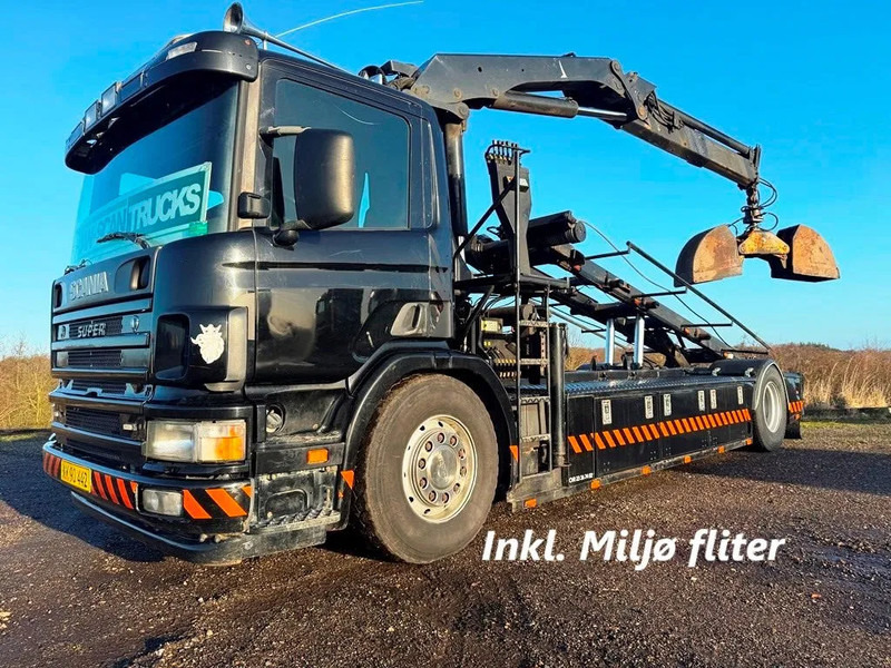 Scania P94-260 Palfinger crane PK 15002. rotor and hydr. for grabbe. - Sunkvežimis - kabelių sistema: foto 4 Scania P94-260 Palfinger crane PK 15002. rotor and hydr. for grabbe. - Sunkvežimis - kabelių sistema: foto 4