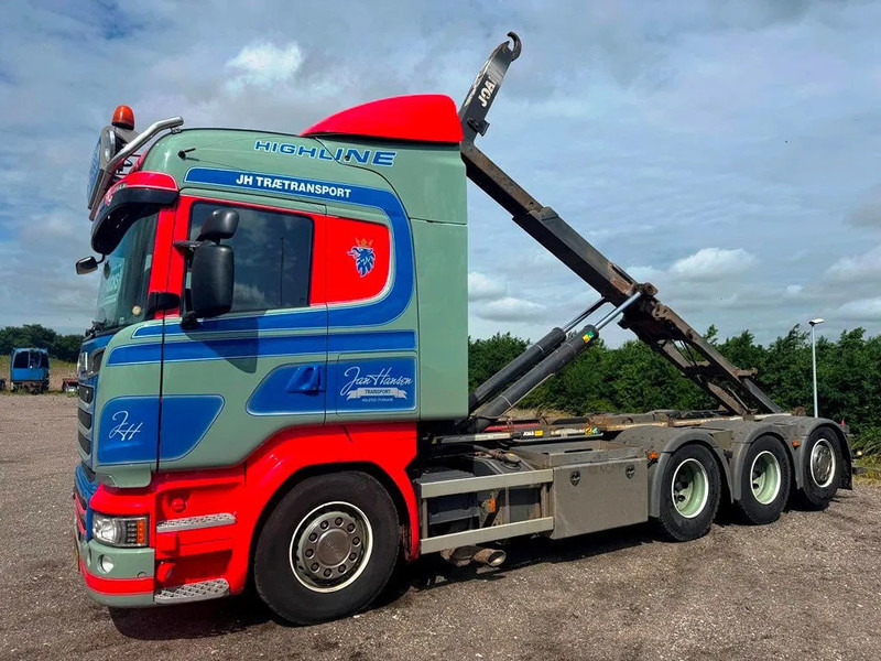 Scania R580 V8 hoglift. Air / Air suspension. - Hook-lift sunkvežimis: foto 3 Scania R580 V8 hoglift. Air / Air suspension. - Hook-lift sunkvežimis: foto 3