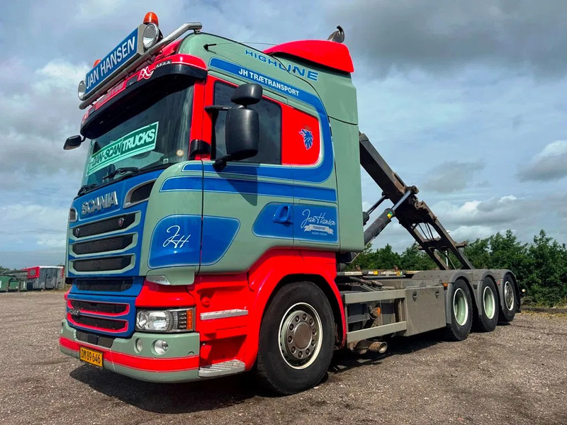 Scania R580 V8 hoglift. Air / Air suspension. - Hook-lift sunkvežimis: foto 1 Scania R580 V8 hoglift. Air / Air suspension. - Hook-lift sunkvežimis: foto 1