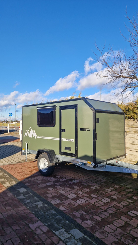 Minicamp Everest Lekki mały kemping camper DMC 600 do 1000kg NOWA - Prikabinamas namelis: foto 5 Minicamp Everest Lekki mały kemping camper DMC 600 do 1000kg NOWA - Prikabinamas namelis: foto 5