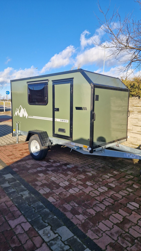 Minicamp Everest Lekki mały kemping camper DMC 600 do 1000kg NOWA - Prikabinamas namelis: foto 4 Minicamp Everest Lekki mały kemping camper DMC 600 do 1000kg NOWA - Prikabinamas namelis: foto 4