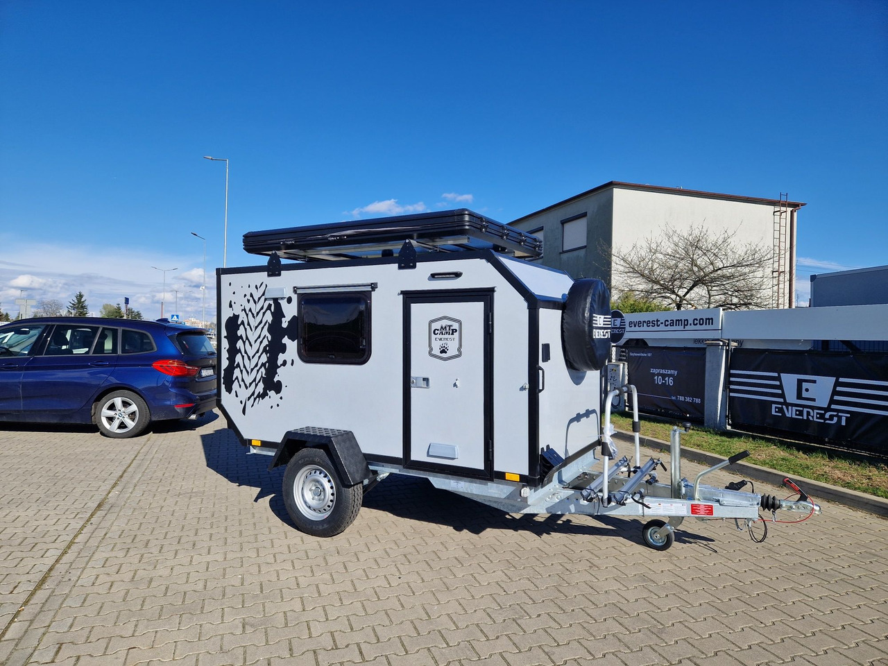 NOWA Przyczepa Wyprawowa Turystyczna Off-ROAD Everest MT-CAMP 2025 - Prikabinamas namelis: foto 4 NOWA Przyczepa Wyprawowa Turystyczna Off-ROAD Everest MT-CAMP 2025 - Prikabinamas namelis: foto 4