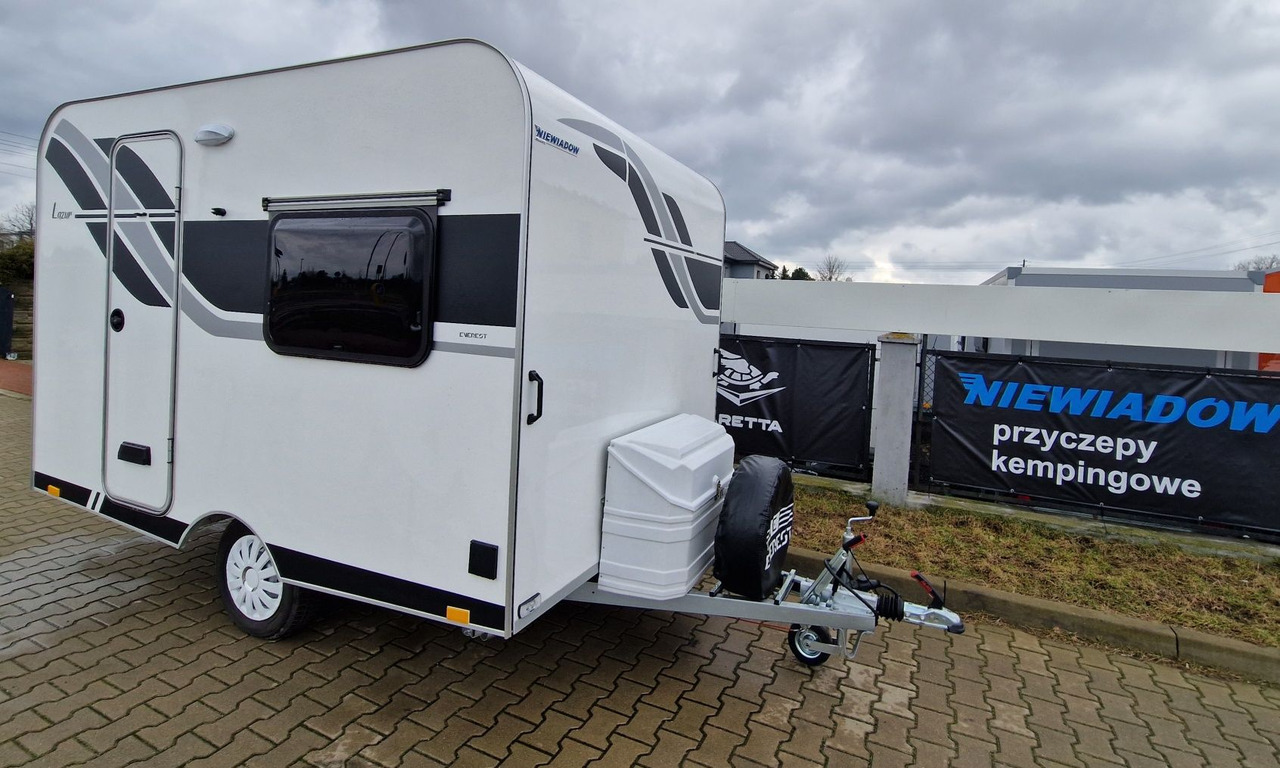 NTL-LAZUR Niewiadów z roku 2025. Przyczepa kempingowa dla 3 osób - Prikabinamas namelis: foto 5 NTL-LAZUR Niewiadów z roku 2025. Przyczepa kempingowa dla 3 osób - Prikabinamas namelis: foto 5
