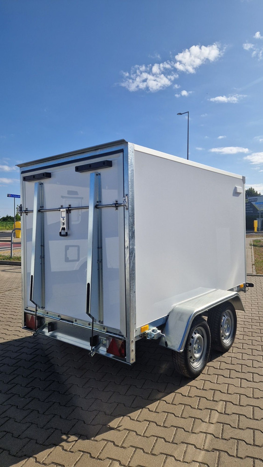 Nowa Przyczepa Furgon Kontener transportowy ABS 250 z rampą - Furgonas priekaba: foto 2 Nowa Przyczepa Furgon Kontener transportowy ABS 250 z rampą - Furgonas priekaba: foto 2