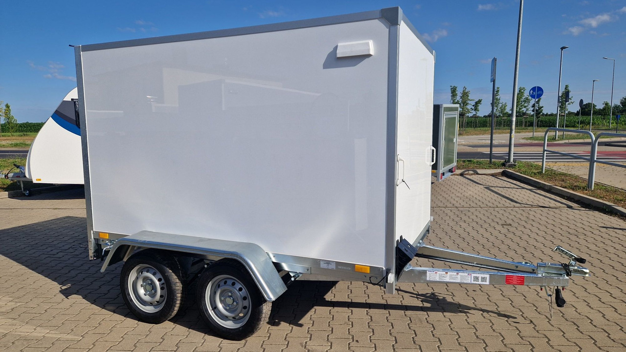 Nowa Przyczepa Furgon Kontener transportowy ABS 250 z rampą - Furgonas priekaba: foto 3 Nowa Przyczepa Furgon Kontener transportowy ABS 250 z rampą - Furgonas priekaba: foto 3