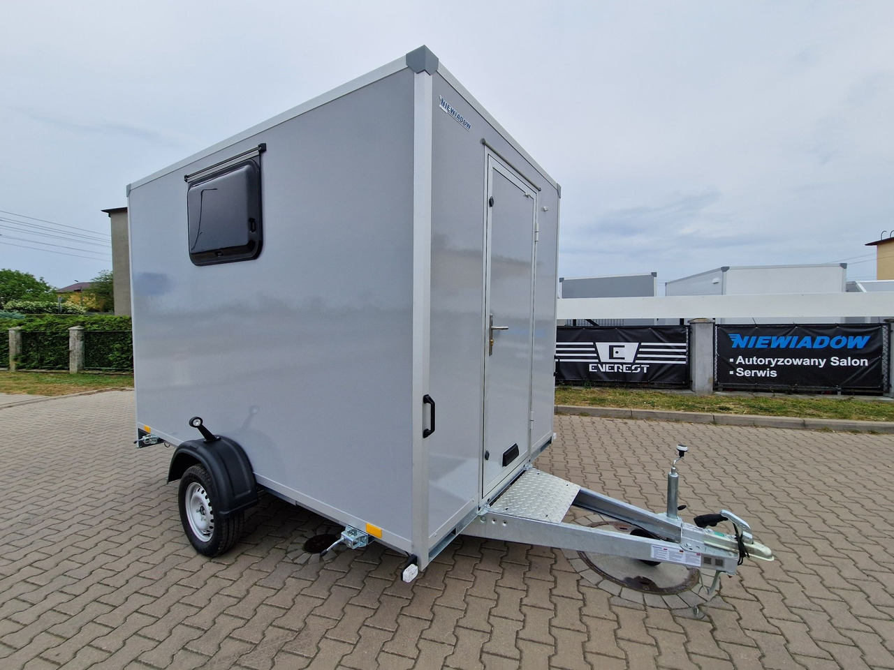 Przyczepa Socjalna Magazyn Budowa Stróżówka Nowa dowolna zabudowa - Buitinis konteineris, Priekaba: foto 2 Przyczepa Socjalna Magazyn Budowa Stróżówka Nowa dowolna zabudowa - Buitinis konteineris, Priekaba: foto 2