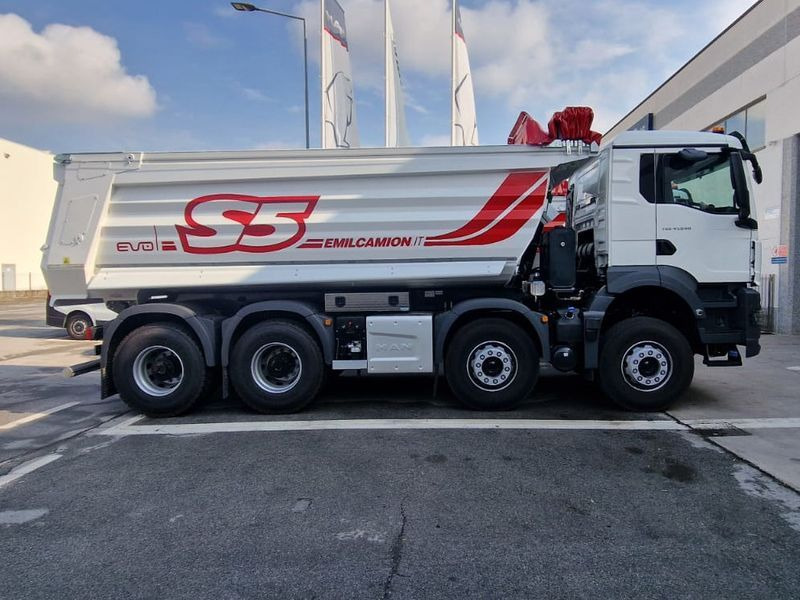 CAMION RIBALTABILE 4 ASSI 480HP VASCA S5 NUOVO MAN TGS 41.480 8x4 BB CH - Savivartis sunkvežimis: foto 1 CAMION RIBALTABILE 4 ASSI 480HP VASCA S5 NUOVO MAN TGS 41.480 8x4 BB CH - Savivartis sunkvežimis: foto 1