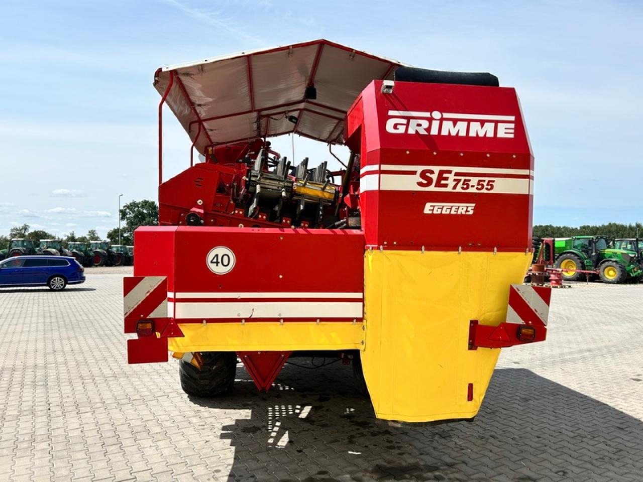 Grimme SE 75-55 - Bulvių kombainas: foto 3 Grimme SE 75-55 - Bulvių kombainas: foto 3