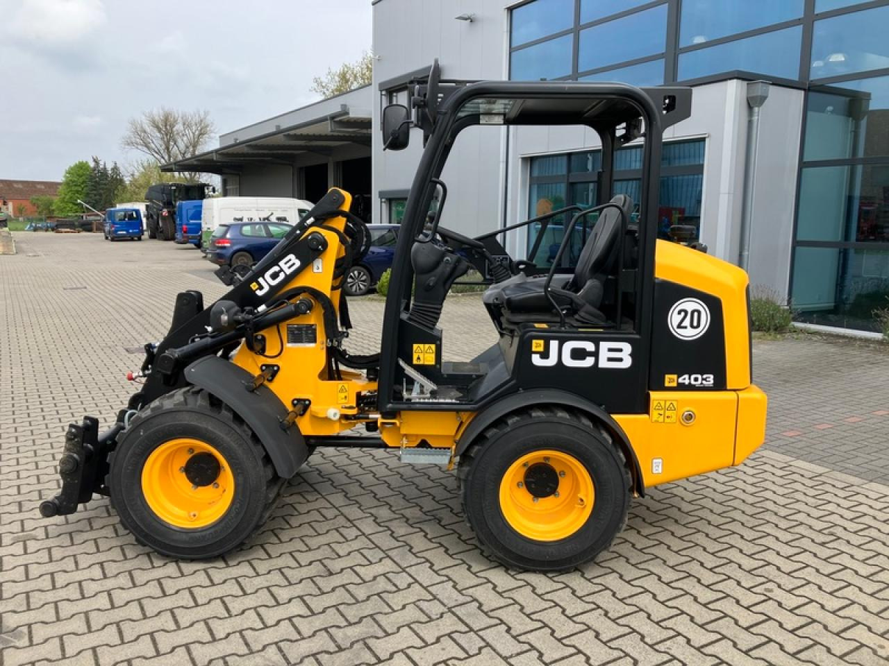 JCB 403 AGRI SMART POWER EURO-AUFNAHME - Ratinis krautuvas: foto 2 JCB 403 AGRI SMART POWER EURO-AUFNAHME - Ratinis krautuvas: foto 2