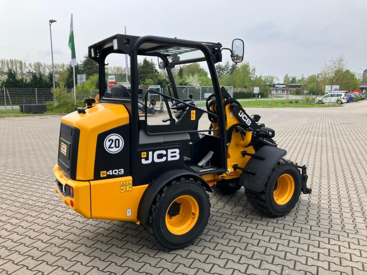 JCB 403 AGRI SMART POWER EURO-AUFNAHME - Ratinis krautuvas: foto 3 JCB 403 AGRI SMART POWER EURO-AUFNAHME - Ratinis krautuvas: foto 3