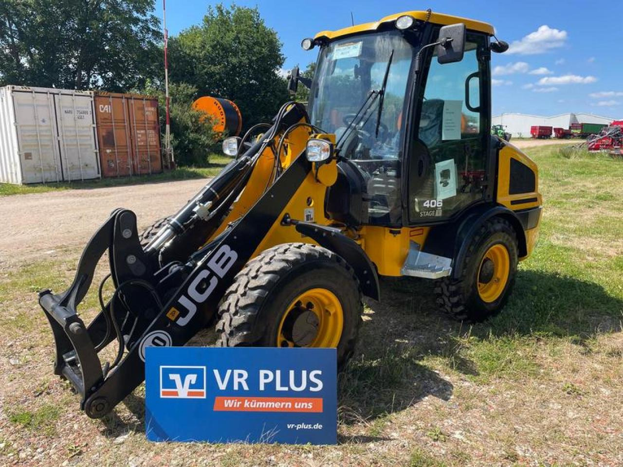 JCB 406 AGRI STUFE V AKTION - Ratinis krautuvas: foto 1 JCB 406 AGRI STUFE V AKTION - Ratinis krautuvas: foto 1
