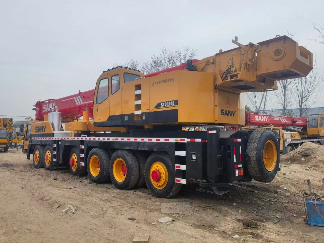 Sany STC500 STC750 STC800 STC1000 50/75/100ton truck crane - Autokranas: foto 3 Sany STC500 STC750 STC800 STC1000 50/75/100ton truck crane - Autokranas: foto 3