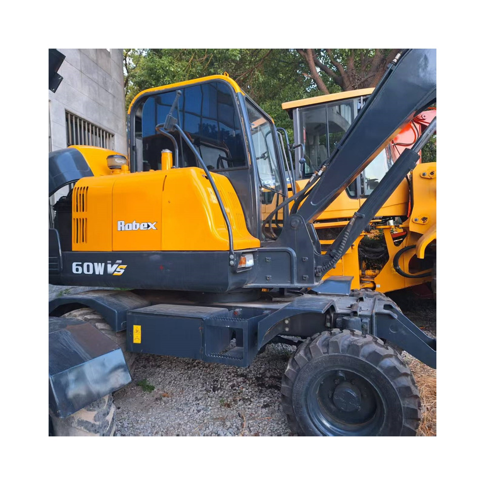 Hyundai 60wvs excavator - Ratinis ekskavatorius: foto 1 Hyundai 60wvs excavator - Ratinis ekskavatorius: foto 1