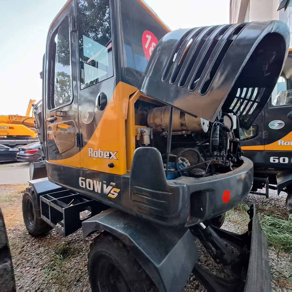 Hyundai 60wvs excavator - Ratinis ekskavatorius: foto 5 Hyundai 60wvs excavator - Ratinis ekskavatorius: foto 5