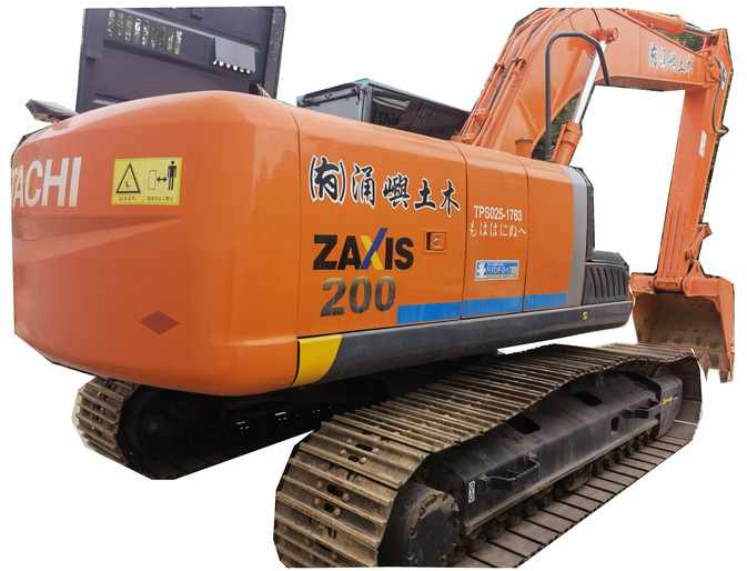 Japan second hand Hitachi ZX200-3 Excavator 20ton Hitachi ZX200 Excavator for sale - Ekskavatorius: foto 2 Japan second hand Hitachi ZX200-3 Excavator 20ton Hitachi ZX200 Excavator for sale - Ekskavatorius: foto 2