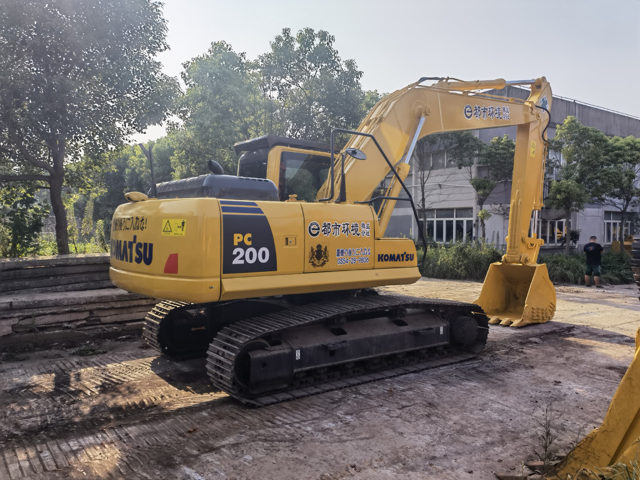 Komatsu PC200-8 Excavator - Vikšrinis ekskavatorius: foto 1 Komatsu PC200-8 Excavator - Vikšrinis ekskavatorius: foto 1