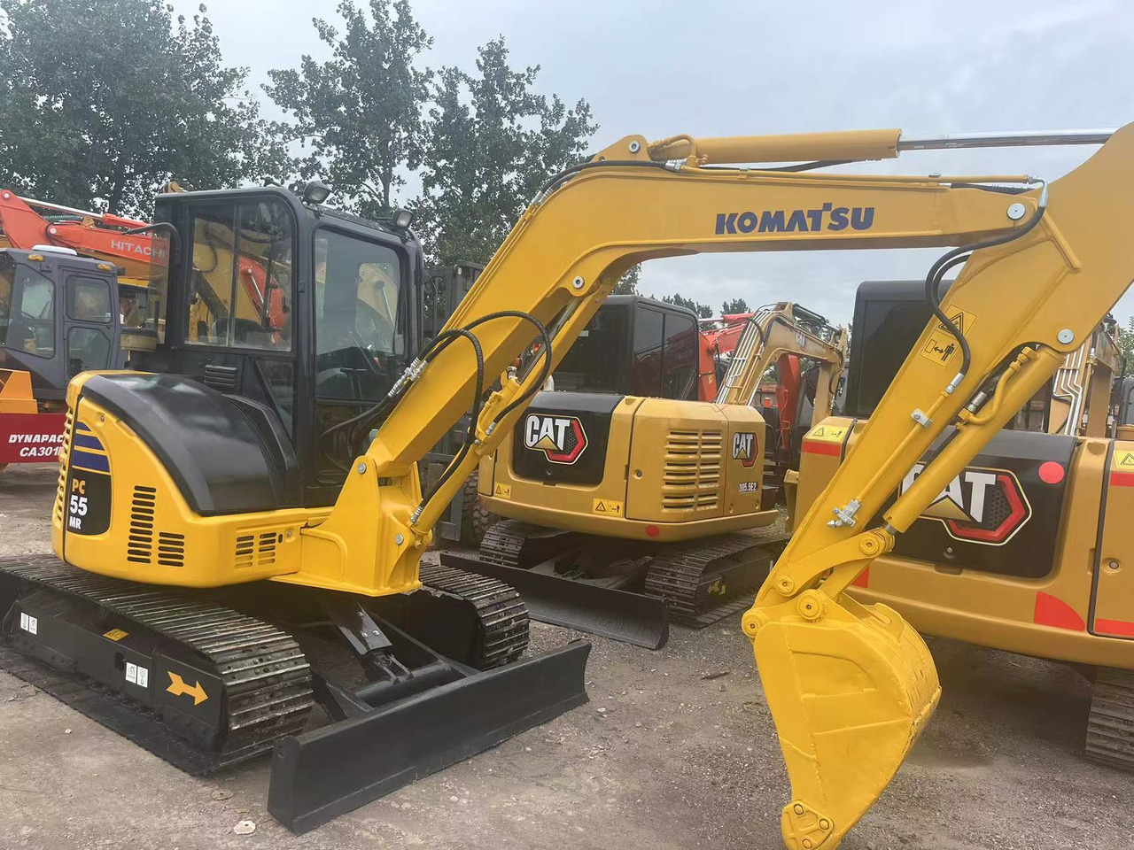 Komatsu PC55MR - Mini ekskavatorius: foto 4 Komatsu PC55MR - Mini ekskavatorius: foto 4