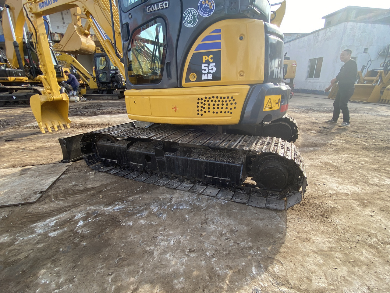 Komatsu PC55MR - Mini ekskavatorius: foto 4 Komatsu PC55MR - Mini ekskavatorius: foto 4