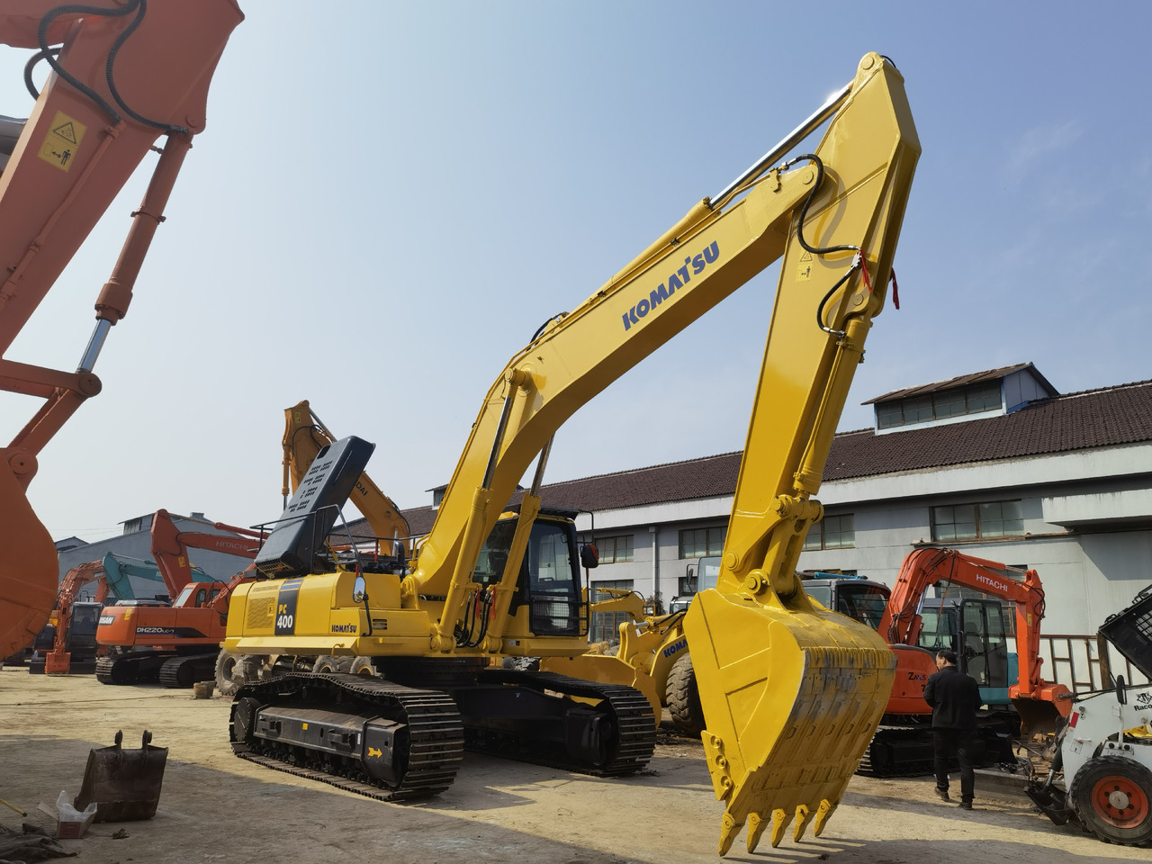 Komatsu pc400-7 excavator - Vikšrinis ekskavatorius: foto 1 Komatsu pc400-7 excavator - Vikšrinis ekskavatorius: foto 1