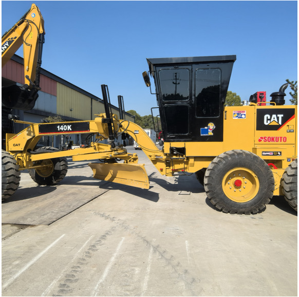 Original cat 140H 140G 140K motor grader used Caterpillar 140k grader machine used for sale - Greideris: foto 1 Original cat 140H 140G 140K motor grader used Caterpillar 140k grader machine used for sale - Greideris: foto 1
