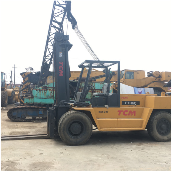 Second Hand TCM FD160 diesel fork lift with Good condition and high performance for sale in shanghai - Dyzelinis krautuvas: foto 1 Second Hand TCM FD160 diesel fork lift with Good condition and high performance for sale in shanghai - Dyzelinis krautuvas: foto 1