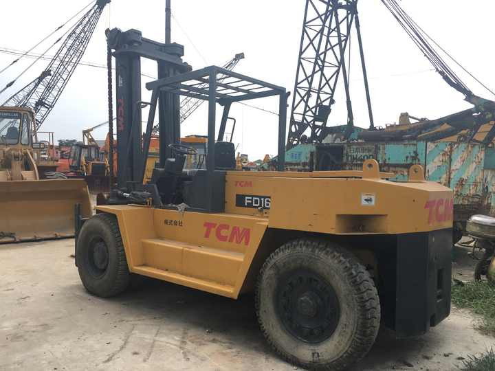Second Hand TCM FD160 diesel fork lift with Good condition and high performance for sale in shanghai - Dyzelinis krautuvas: foto 5 Second Hand TCM FD160 diesel fork lift with Good condition and high performance for sale in shanghai - Dyzelinis krautuvas: foto 5