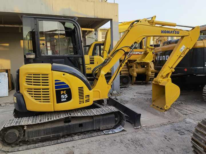 Small mini excavator komatsu PC55MR Komatsu PC55 crawler excavator for sale - Mini ekskavatorius: foto 4 Small mini excavator komatsu PC55MR Komatsu PC55 crawler excavator for sale - Mini ekskavatorius: foto 4
