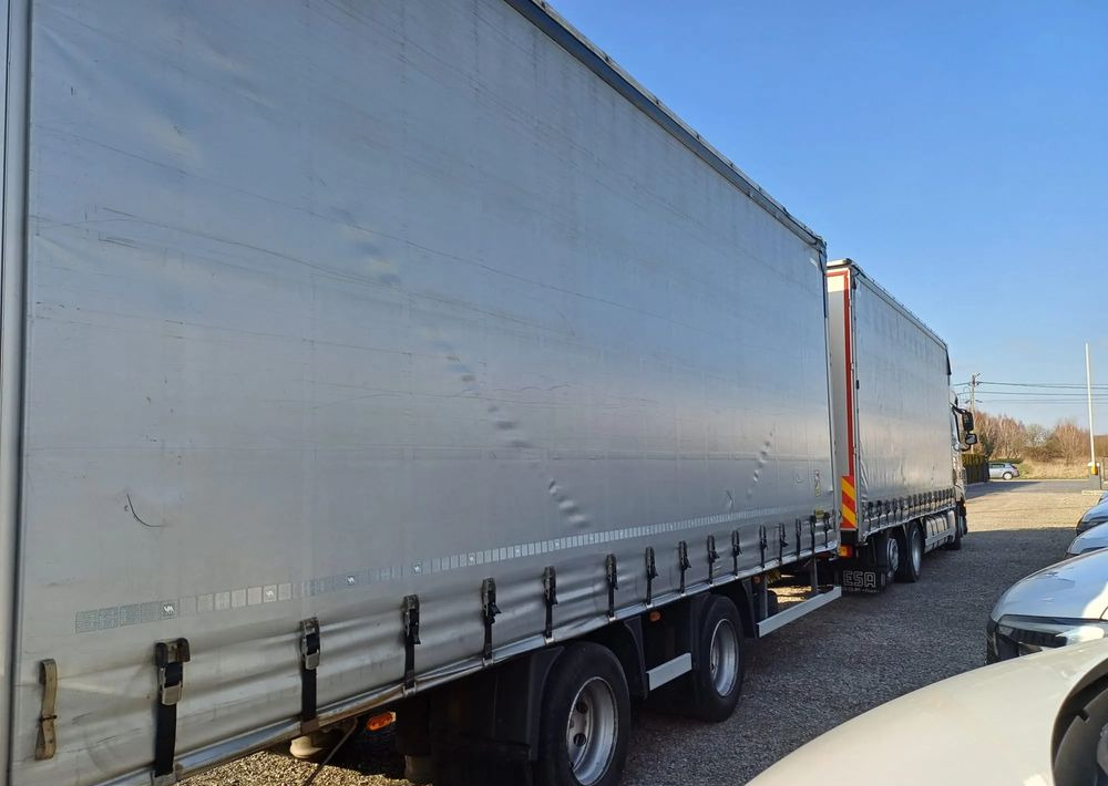 DAF XF 480 SUPER SPACE CAB / ZESTAW TANDEM PRZEJAZDOWY 120m3 - Tentinis sunkvežimis: foto 3 DAF XF 480 SUPER SPACE CAB / ZESTAW TANDEM PRZEJAZDOWY 120m3 - Tentinis sunkvežimis: foto 3