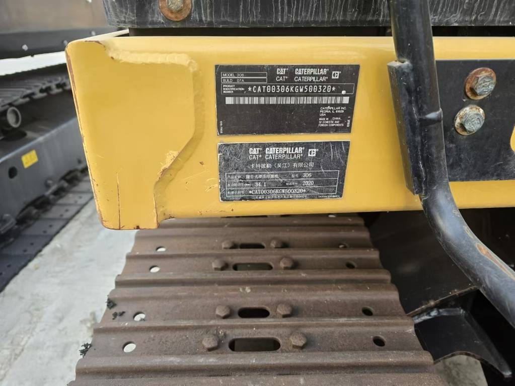 CAT 306 - Mini ekskavatorius: foto 3 CAT 306 - Mini ekskavatorius: foto 3