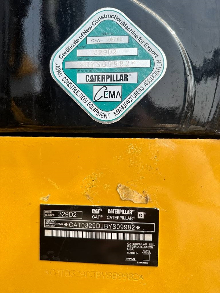 CAT 329 D L - Vikšrinis ekskavatorius: foto 3 CAT 329 D L - Vikšrinis ekskavatorius: foto 3