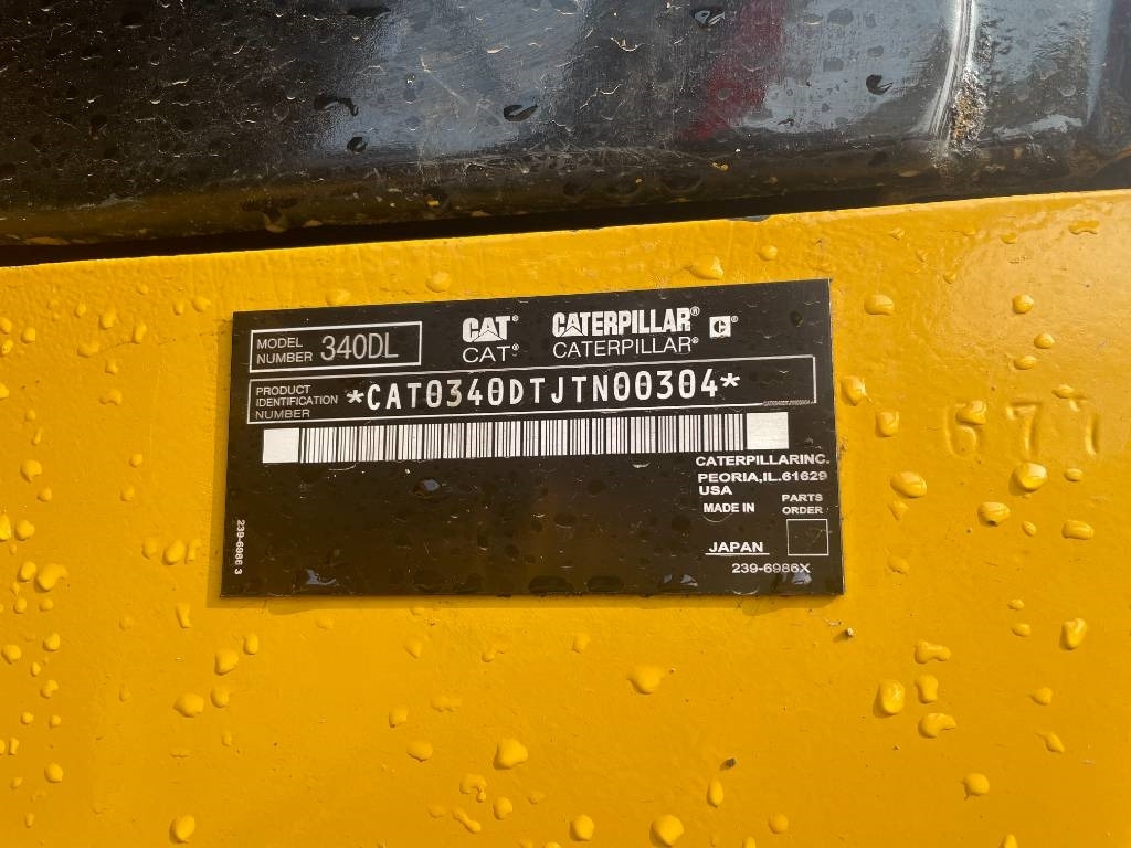 CAT 340 D L - Vikšrinis ekskavatorius: foto 3 CAT 340 D L - Vikšrinis ekskavatorius: foto 3