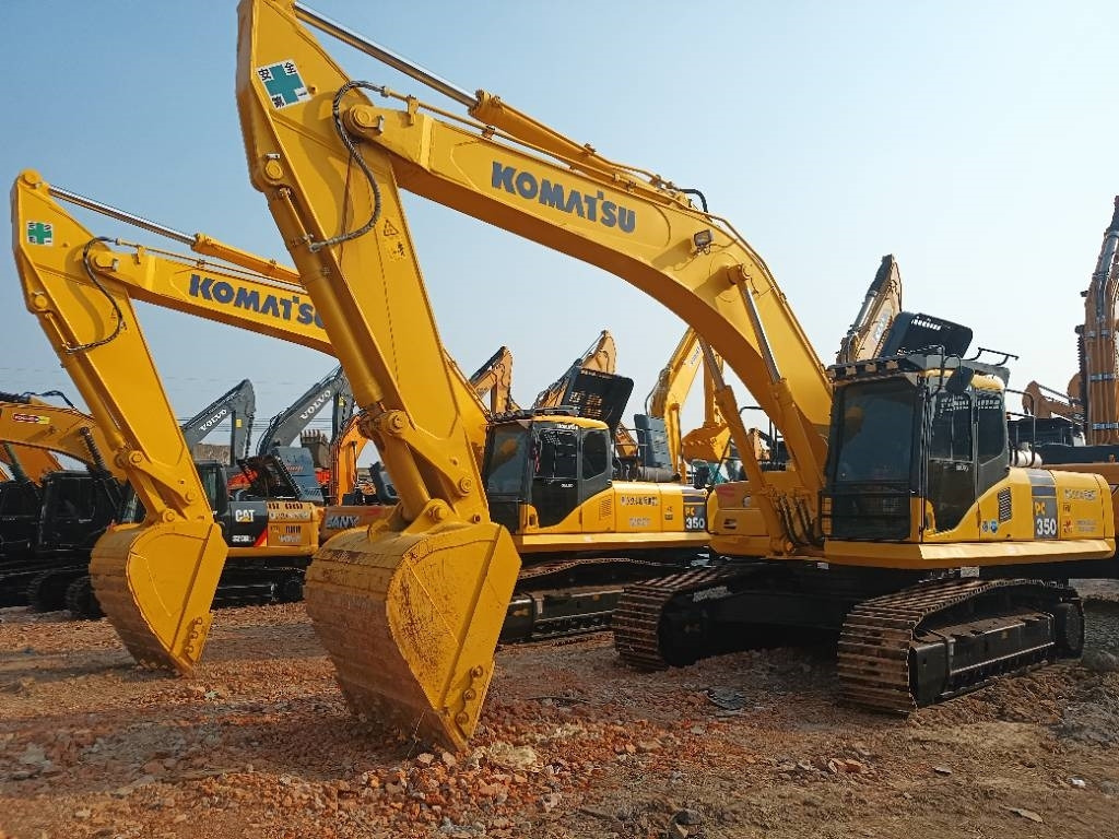 Komatsu PC 350 - Vikšrinis ekskavatorius: foto 1 Komatsu PC 350 - Vikšrinis ekskavatorius: foto 1