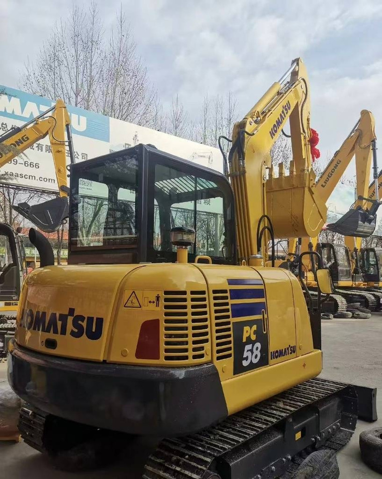 Komatsu PC 58 - Mini ekskavatorius: foto 1 Komatsu PC 58 - Mini ekskavatorius: foto 1