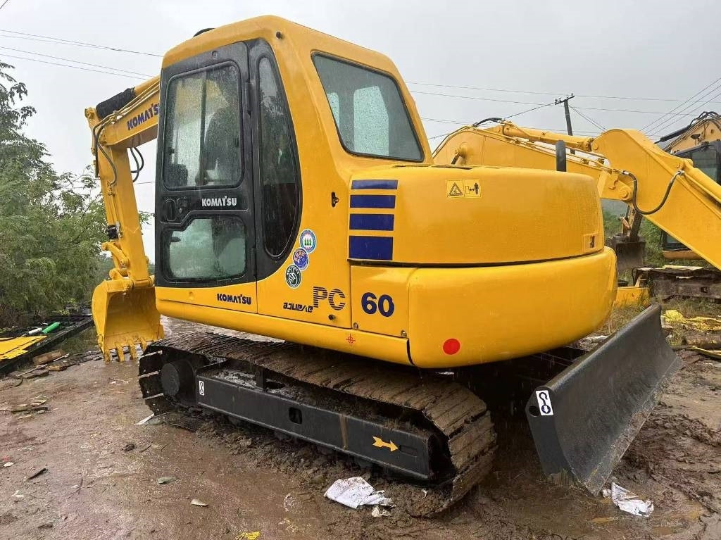 Komatsu PC 60 - Mini ekskavatorius: foto 1 Komatsu PC 60 - Mini ekskavatorius: foto 1