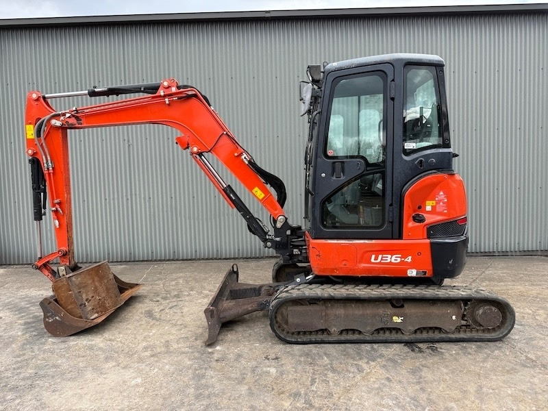 Kubota U 36-4 - Mini ekskavatorius: foto 1 Kubota U 36-4 - Mini ekskavatorius: foto 1