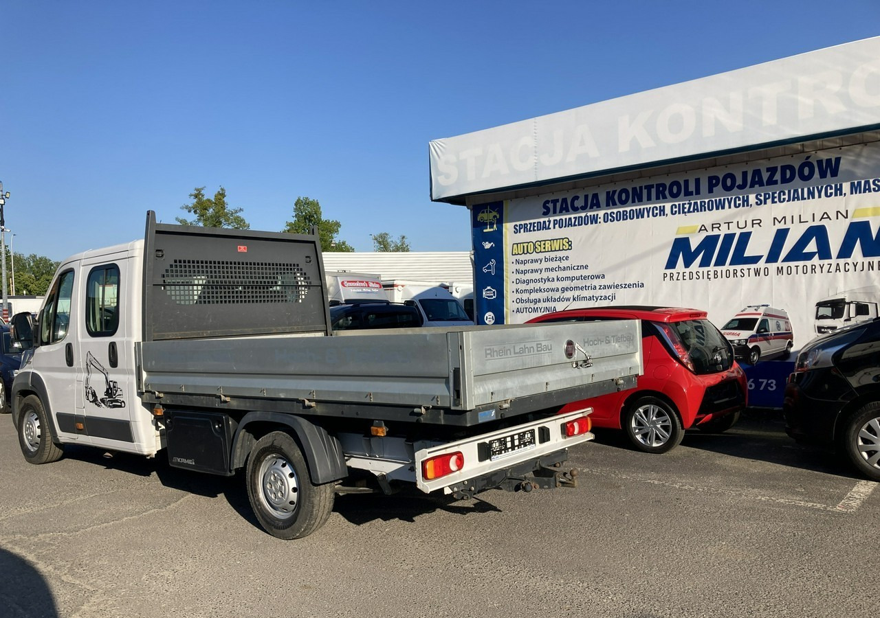 Bortinis automobilis, Komercinis automobilis su dviguba kabina Fiat Ducato Ducato Max 2.3JTD-150KM Dokka Doka Brygadówka skrzynia Klima 2017: foto 16