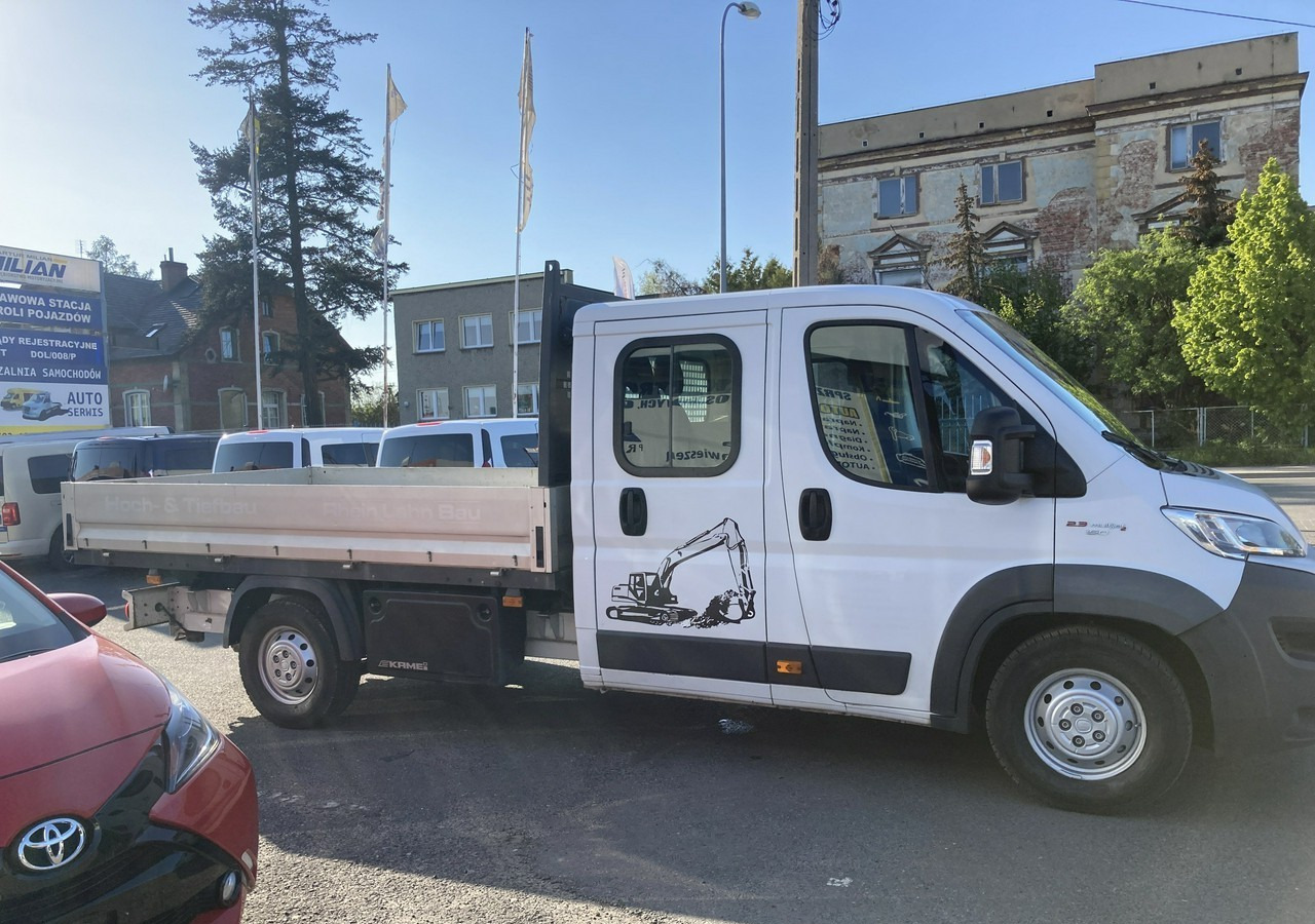 Bortinis automobilis, Komercinis automobilis su dviguba kabina Fiat Ducato Ducato Max 2.3JTD-150KM Dokka Doka Brygadówka skrzynia Klima 2017: foto 10