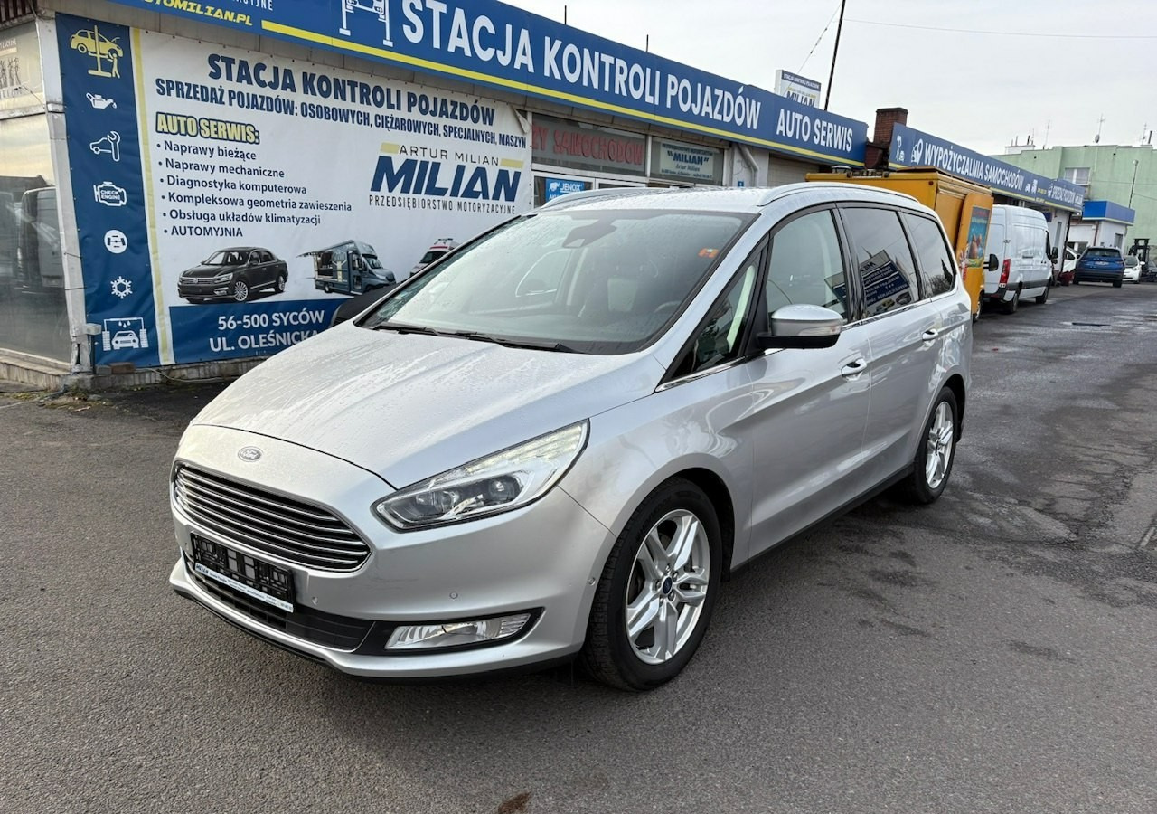 Ford Galaxy V 2.0Tdci 180KM Automat Titanium+ 7osobowy Navi LED Asystent Nagłośnie - Lengvasis automobilis: foto 2 Ford Galaxy V 2.0Tdci 180KM Automat Titanium+ 7osobowy Navi LED Asystent Nagłośnie - Lengvasis automobilis: foto 2