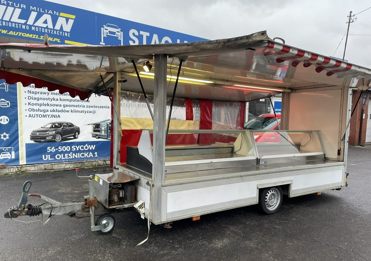 Inna Inny Autosklep przyczepa wędlin Gastronomiczny Food Truck Foodtruck Sklep - Prekybinė priekaba: foto 1 Inna Inny Autosklep przyczepa wędlin Gastronomiczny Food Truck Foodtruck Sklep - Prekybinė priekaba: foto 1