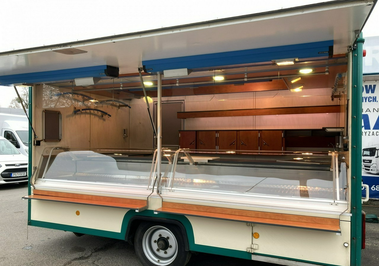 Inna Inny Autosklep wędlin Gastronomiczna food truck foodtruck sklep bar 2000 - Prekybinė priekaba: foto 2 Inna Inny Autosklep wędlin Gastronomiczna food truck foodtruck sklep bar 2000 - Prekybinė priekaba: foto 2