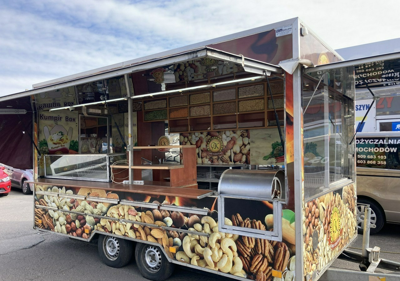 Inna Inny Przyczepa Autosklep Gastronomiczny Foodtruck Food Truck Sklep 2012 - Prekybinė priekaba: foto 2 Inna Inny Przyczepa Autosklep Gastronomiczny Foodtruck Food Truck Sklep 2012 - Prekybinė priekaba: foto 2