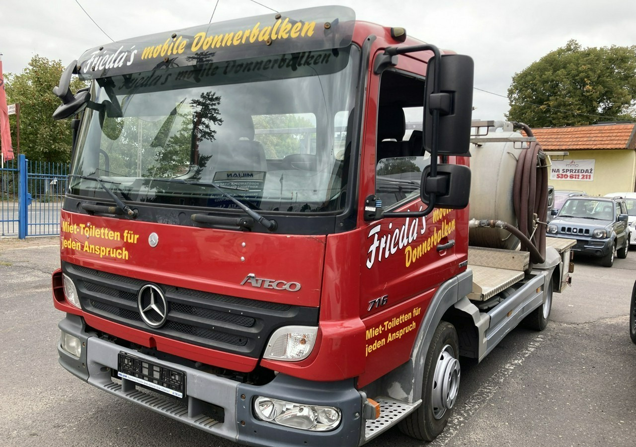Mercedes-Benz Atego Atego716 Toitoi dowywozu WC Asanizacyjny Wuko Kanalizacja Toi Toi 20 - Asenizatorius: foto 4 Mercedes-Benz Atego Atego716 Toitoi dowywozu WC Asanizacyjny Wuko Kanalizacja Toi Toi 20 - Asenizatorius: foto 4