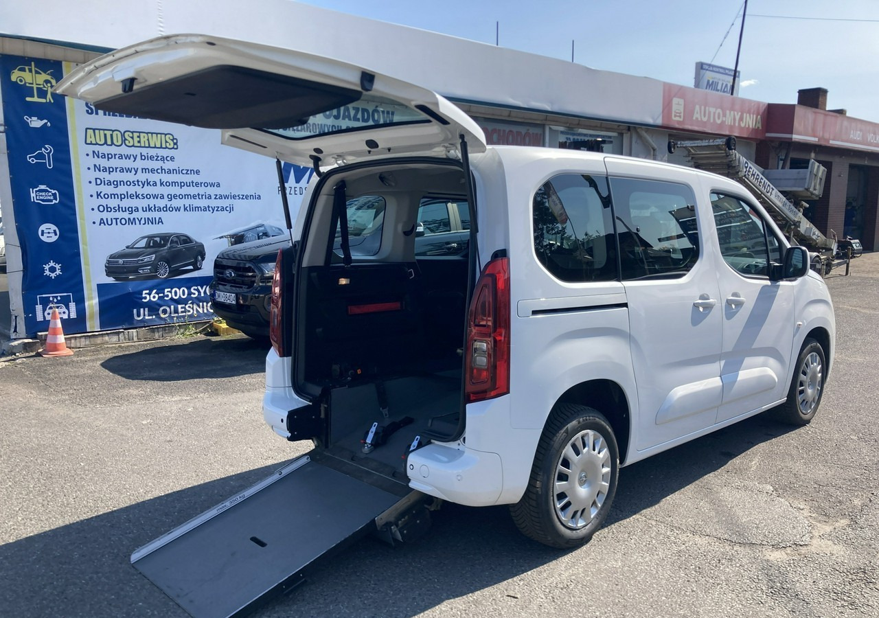 Lengvasis automobilis Opel Combo IV Combo do przewozu Niepełnosprawnych inwalida rampa Model 2021 PFRON: foto 1