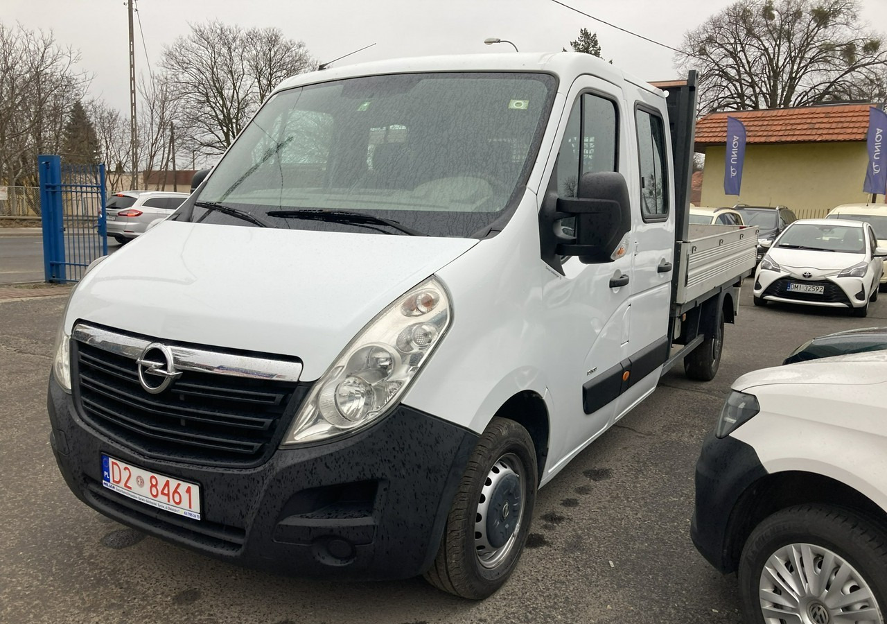 Bortinis automobilis, Komercinis automobilis su dviguba kabina Opel Movano Opel Movano 2,3 Maxi dokka doka Brygadówka 2011: foto 12
