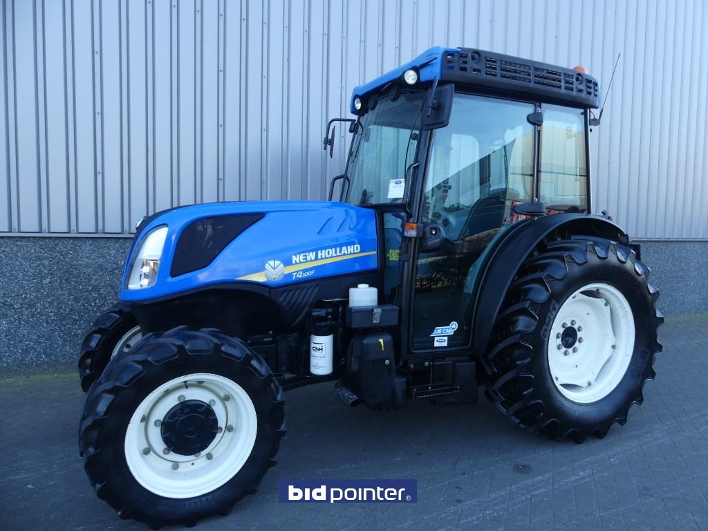 2018 New Holland T4.100F - Traktorius: foto 1 2018 New Holland T4.100F - Traktorius: foto 1