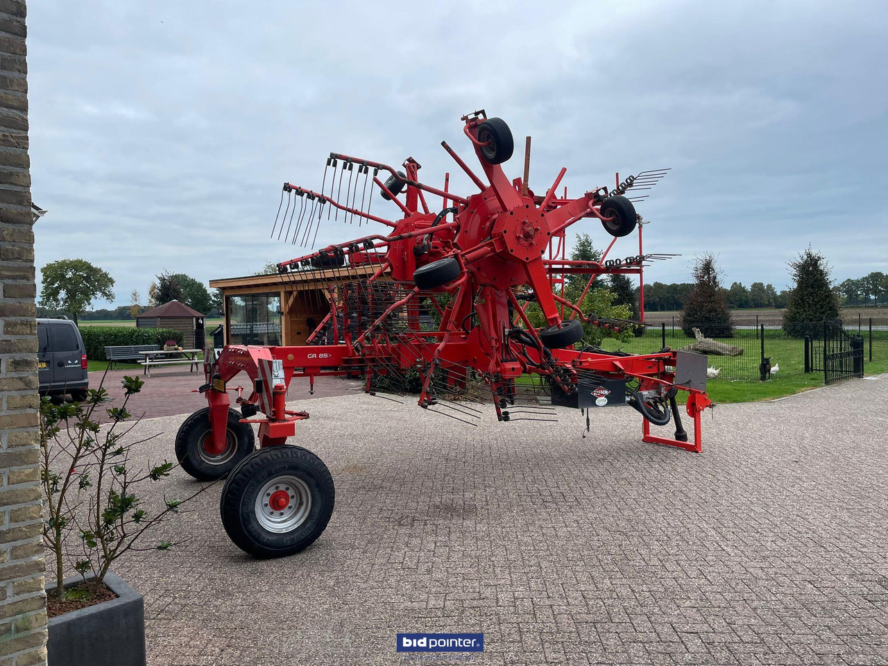 Kuhn GA8521 - Šieno grėblys/ Vartytuvas: foto 4 Kuhn GA8521 - Šieno grėblys/ Vartytuvas: foto 4
