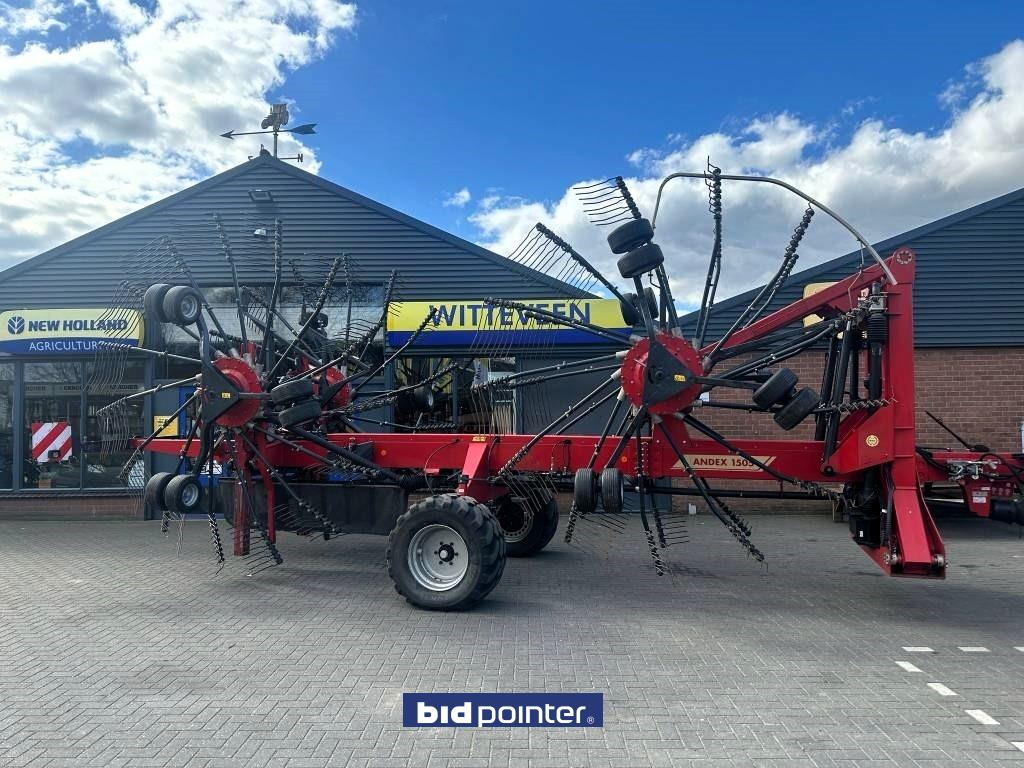 Šieno grėblys/ Vartytuvas Vicon Andex 1505 Proline 4 rotor hark: foto 1